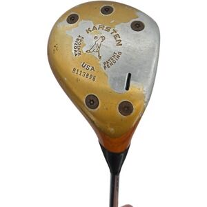 Ping Zing Karsten Persimmon Driver Golf Club Men's RH w/ Gold Pride Grip 44.5"